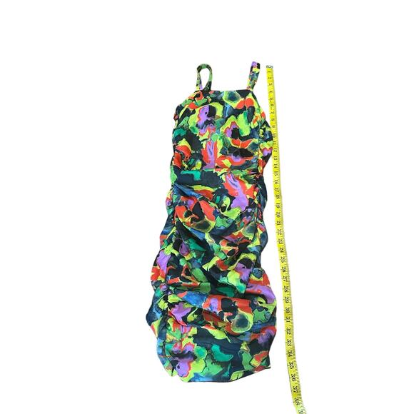 Rachel by Rachel Roy Illusion Print Sleeveless mini bodycon SZ. 0 Floral - Picture 8 of 14